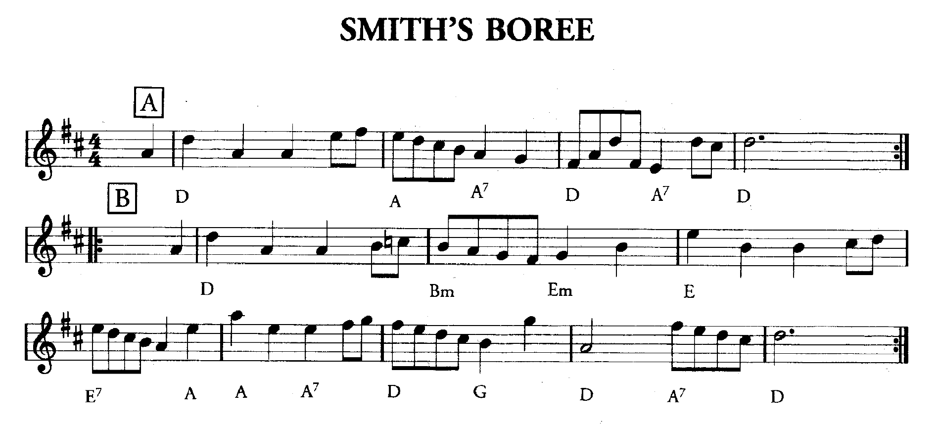 Smith's Boree (music)
